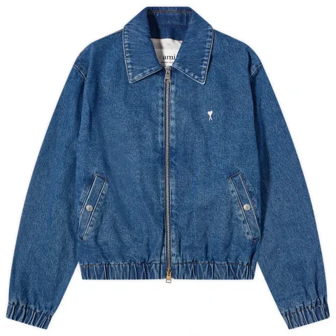Stud Heart Denim Jacket