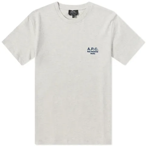 A.P.C. Raymond Embroidered Logo T-Shirt