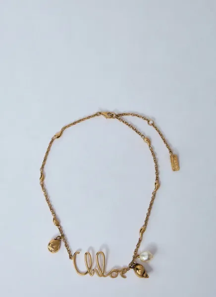 Logo Motif Necklace