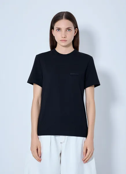 Jacquemus Gros Grain Short-Sleeve T-Shirt