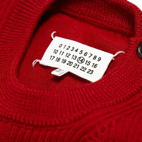 Maison Martin Margiela 14 Ribbed Knitted Crew