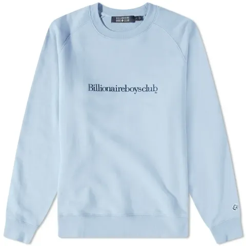 Serif Logo Crew Sweat