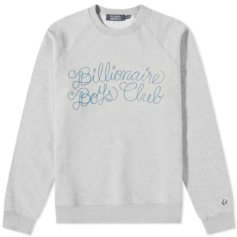 Glitter Rope Logo Crew Sweat
