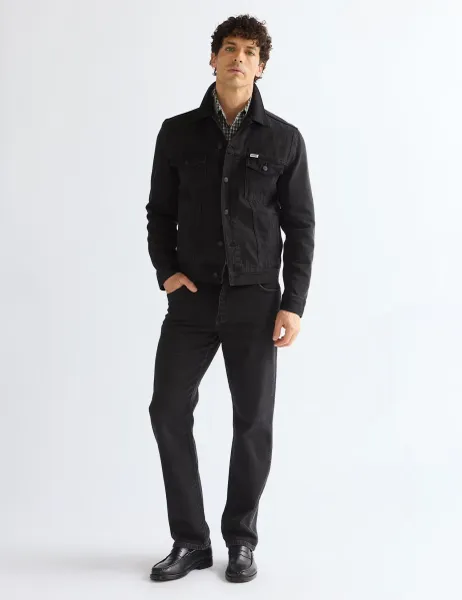Wrangler Texas Regular Fit 5 Pocket Jeans Black