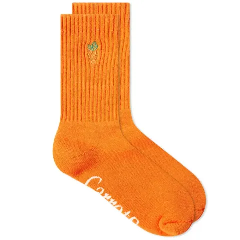 Signature Carrot Crew Sock