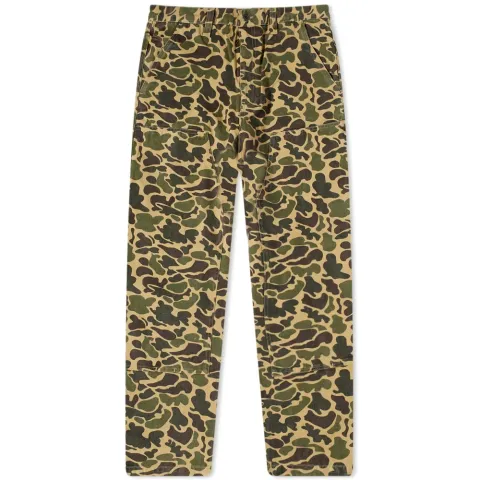 Camo Canvas Work Pant