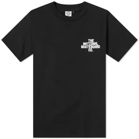 The National Skateboard Co. Block Logo Tee