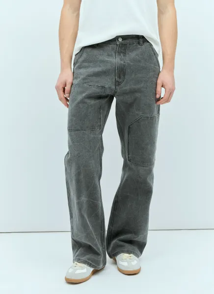 Patch Canvas Pants