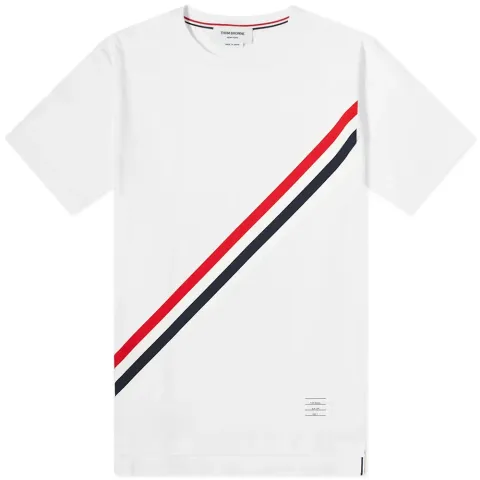 Diagonal Stripe T-Shirt