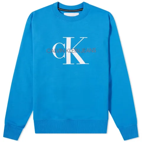 Monogram Print Crew Sweat