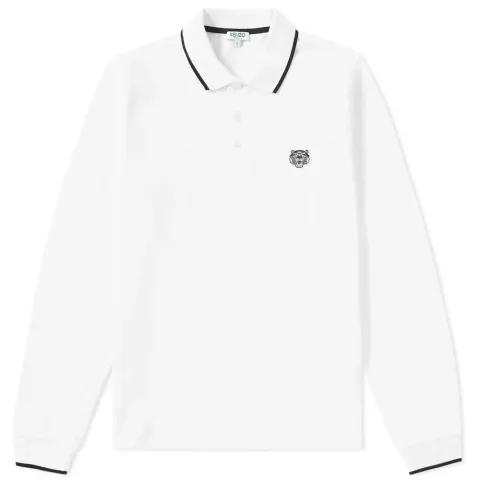 Long Sleeve Tiger Polo