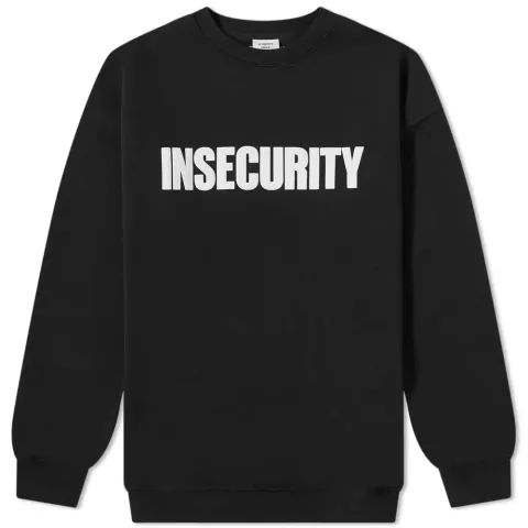 Oversize Insecurity Crew Sweat