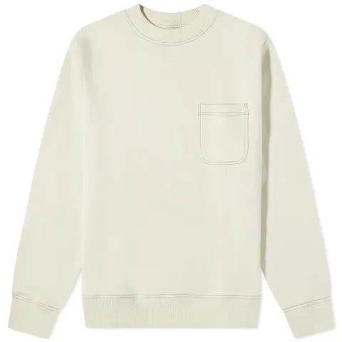 Clemson Contrast Stitch Crew Sweat