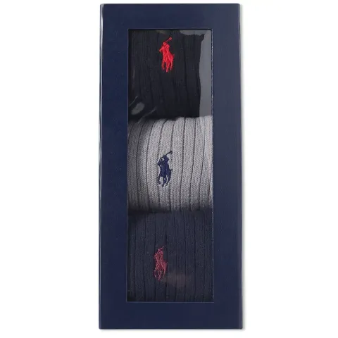 Classic Rib Sock - 3 Pack