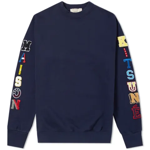 Maison Kitsuné Multi Patch Crew Sweat