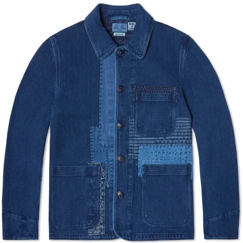 Patchwork Coverall Jacket