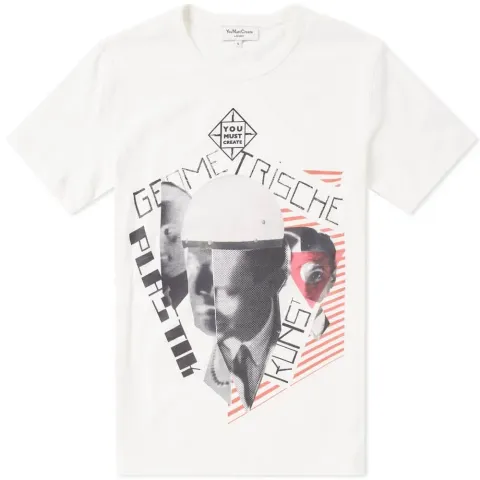 x Julian House Geome Trische Plastik Konst Tee
