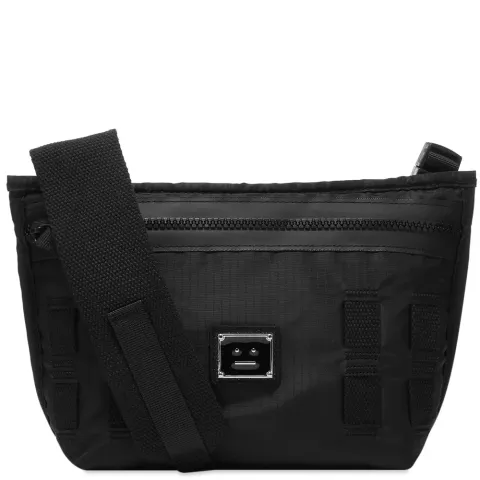 Agios Plaque Face Cross Body Bag