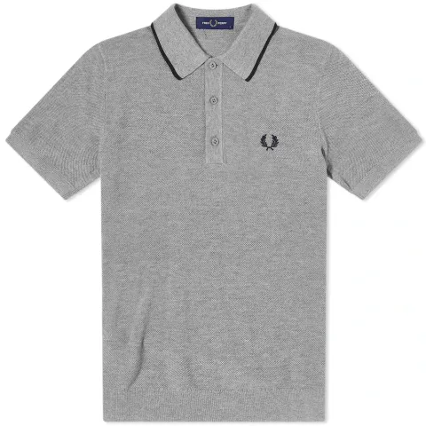Tipped Knitted Polo