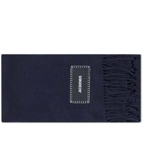 Wool Logo Scarf