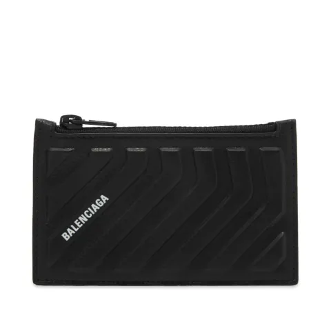Car Zip Leather Card Holder