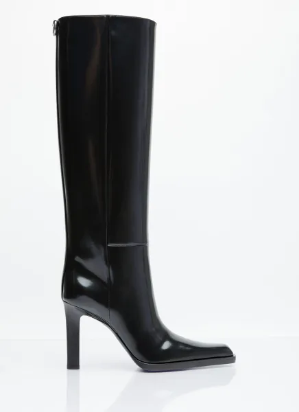 Nina High Leather Boots