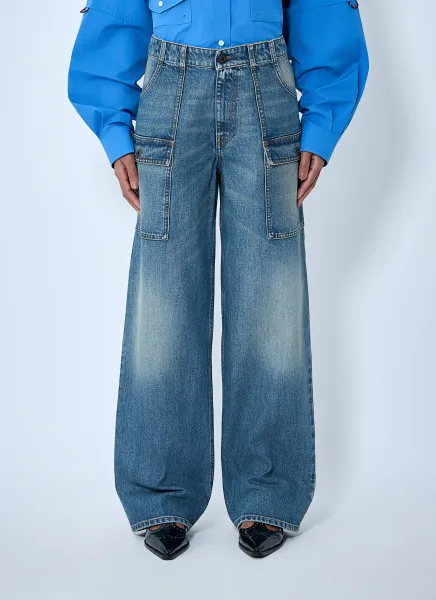 Cargo Denim Jeans