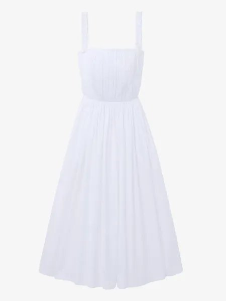 Gathered Midi Dress