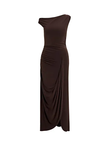 Forever New Vicky Asymmetric Jersey Maxi Dress