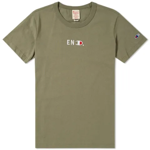 END. x Champion Reverse Weave Jersey Tee