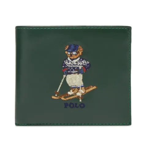 Winter Bear Billfold Wallet