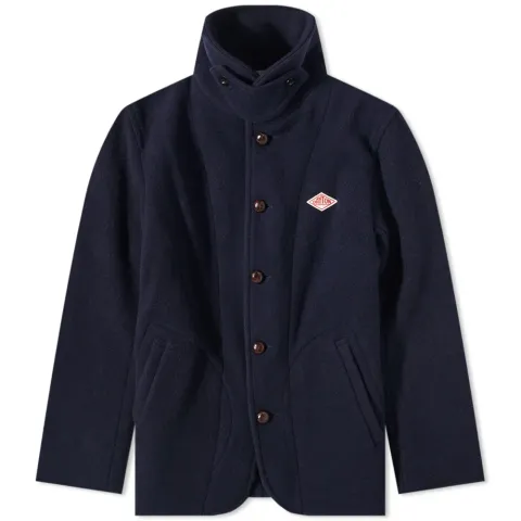 Round Collared Wool Jacket