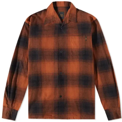 Cotton Ombre Check Shirt