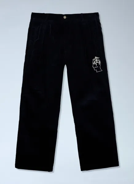 California Pleated Corduroy Trouser