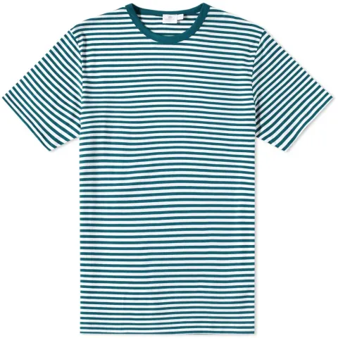 English Stripe Crew Neck Tee