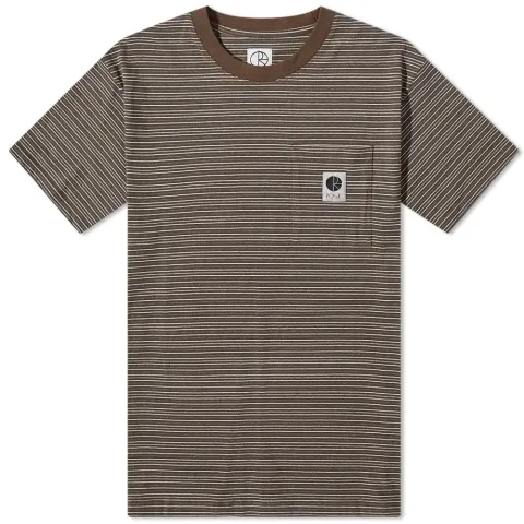 Polar Skate Co. Stripe Pocket Tee