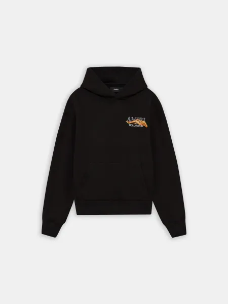 HOLLYWOOD HORSE HOODIE - Black