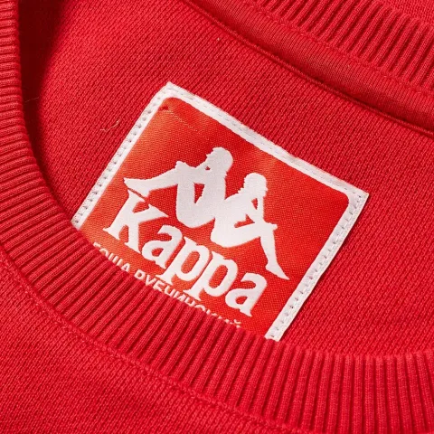 x KAPPA Logo Crew Sweat