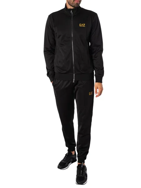 EA7 Emporio Armani Logo Zip Tracksuit
