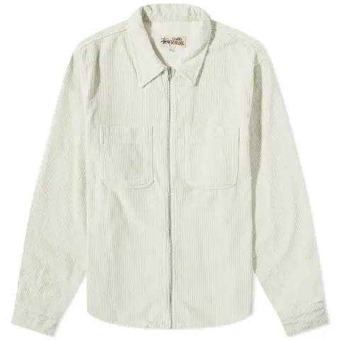 Wide Wale Cord Zip Shirt