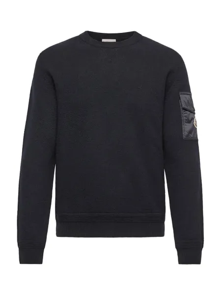 Men Wool Jumper Navy
