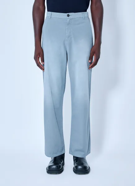 Garment-Dyed Twill Pants