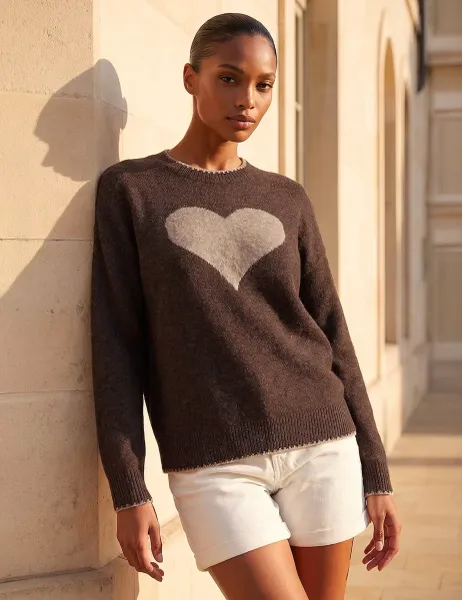 Roman Jumper Chocolate