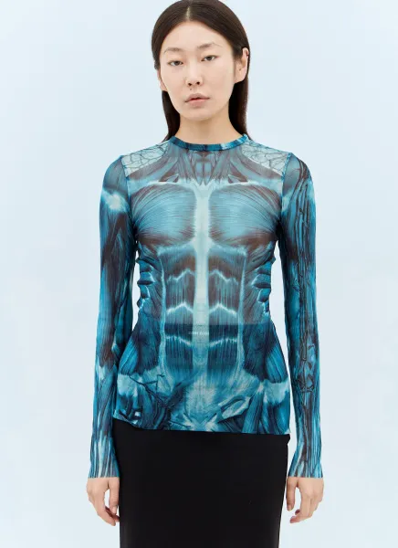 Ecorche Mesh Top