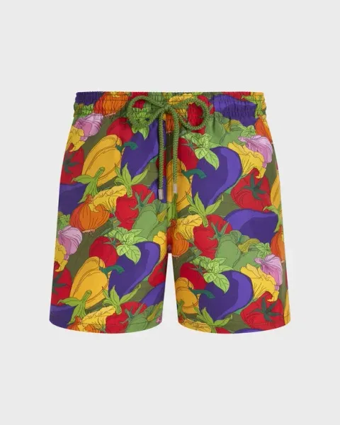 Vilebrequin Men Swim Shorts Como Em Casa