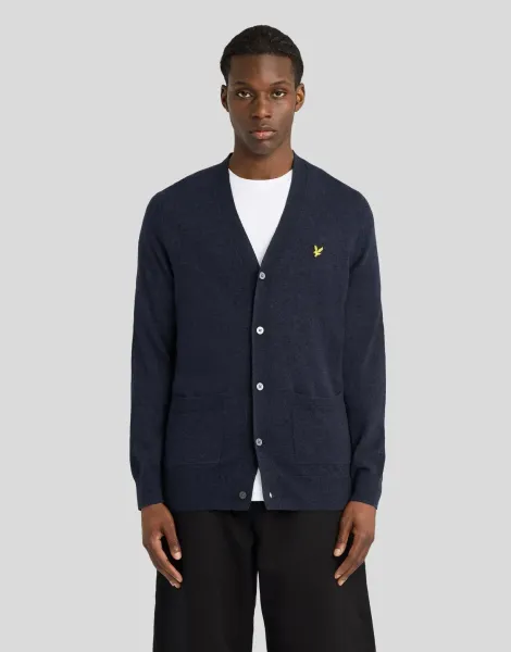 Lyle & Scott Lambswool Blend V-Neck Cardigan