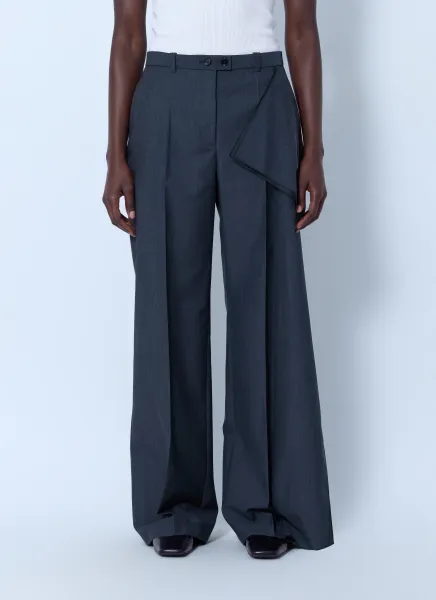 Fil-à-Fil Dressy Wool Pants