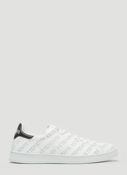 Perforated Logo Sneakers