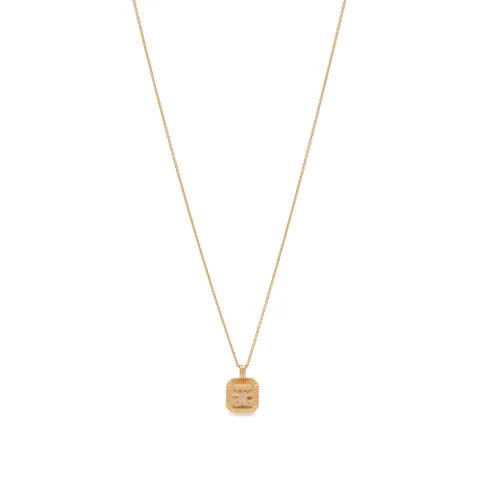 Star Ridge Pendant Necklace