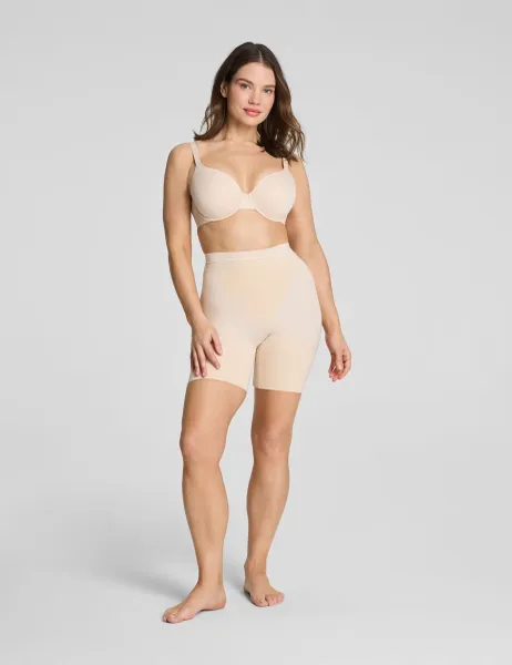 Spanx SPANXsculpt GoFigure Firm Control Shorts Cream